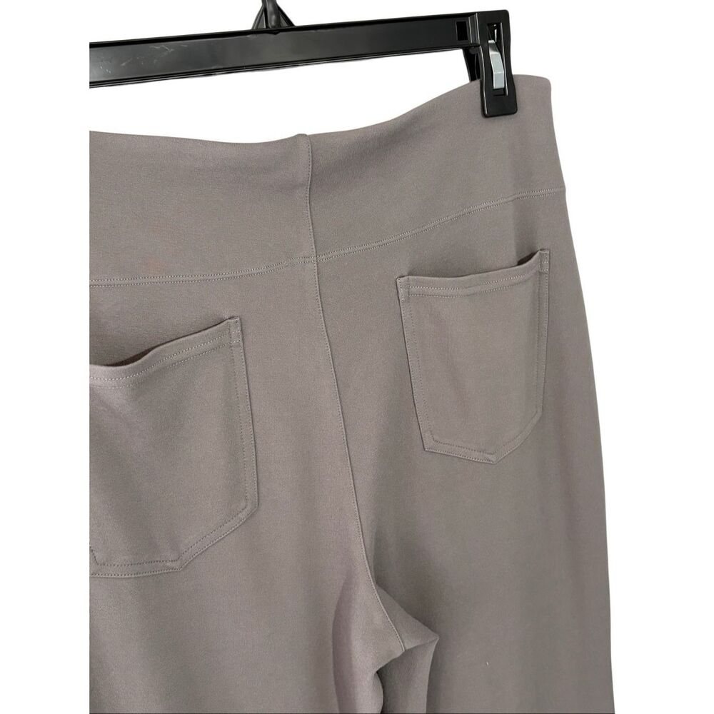 Halara gray high-waisted work pants with flared leg - M - Picture 4 of 9